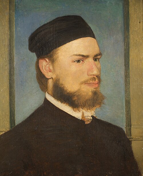 Franz von Lenbach, 1862, 
Arnold Böcklin (1827–1901)
Österreichische Galerie Belvedere, Wien 589
